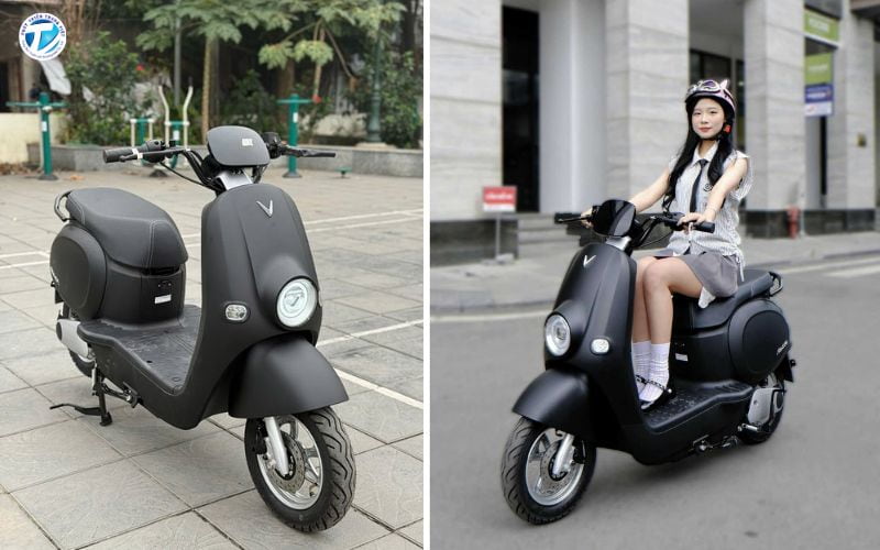 Một trong những ưu điểm lớn của xe máy điện VinFast Motio là kích thước được tối ưu cho môi trường đô thị